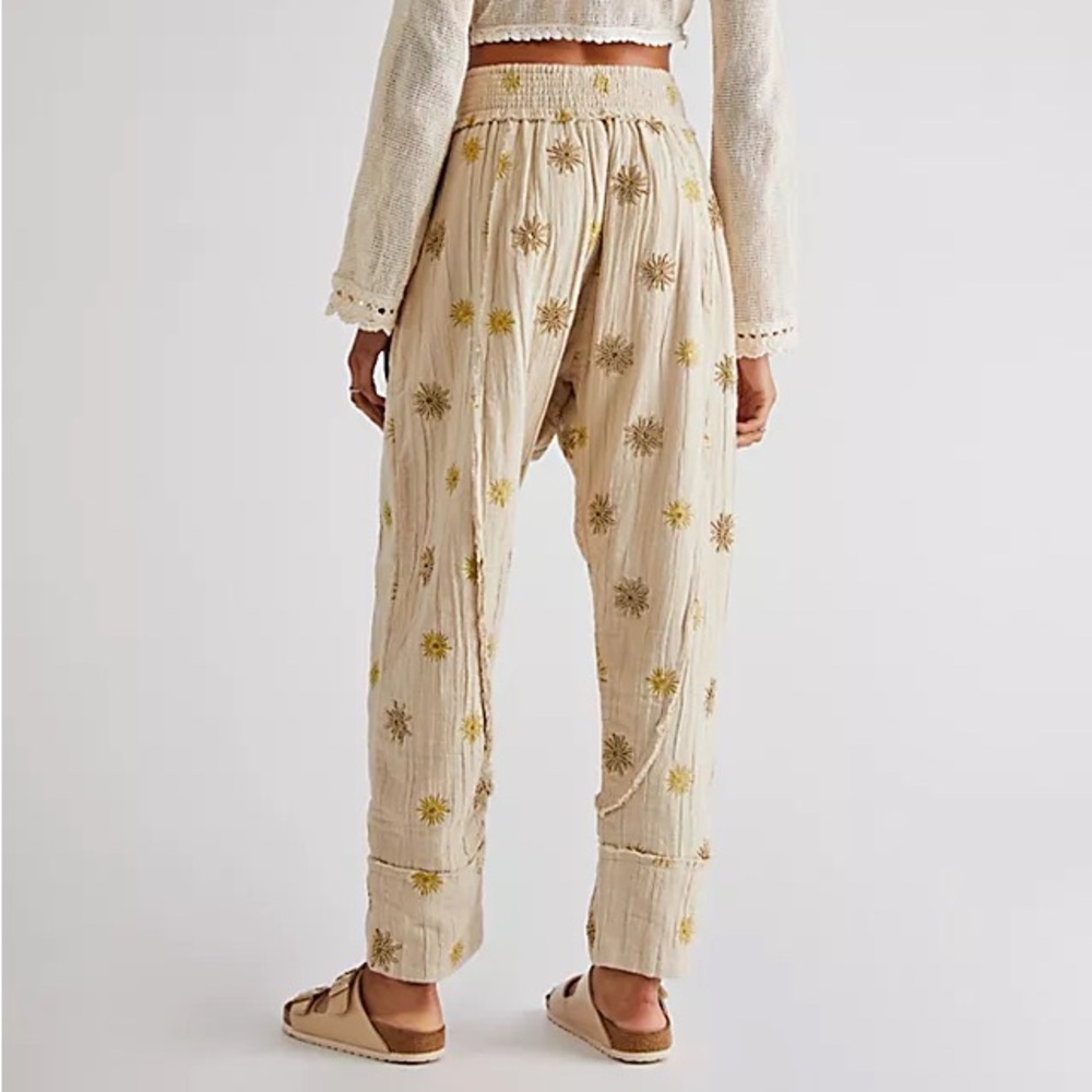 Free People Beach Rocker Embellished Harem Pants - Picture 4 of 8